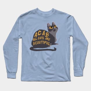 acab all cats are beautiful Long Sleeve T-Shirt